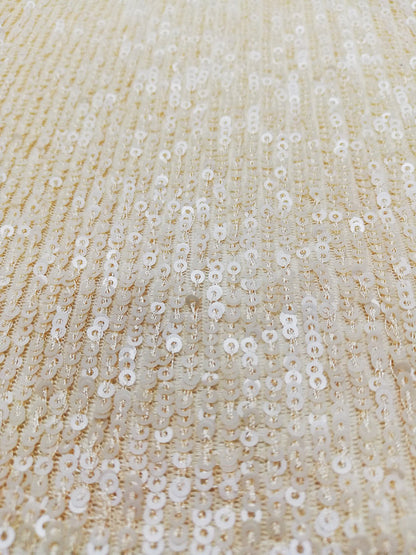 Lentejuela pequeña beige