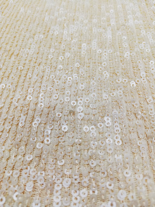 Lentejuela pequeña beige