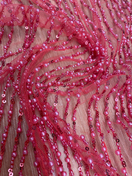 Velo Bordado Unicolor