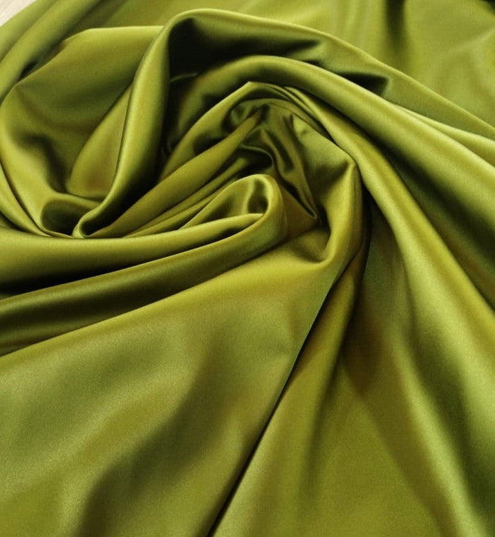 Satin Liviano Stretch Spandex - Brillo y Caída Excepcional