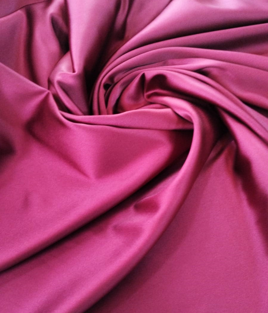 Satin Liviano Stretch Spandex - Brillo y Caída Excepcional